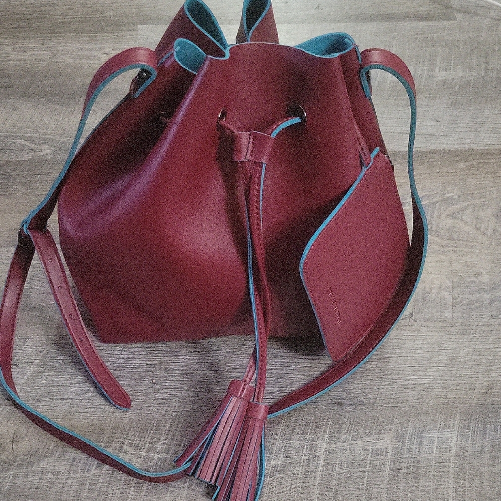 Steve Madden Red and Blue Crossbody Bag
